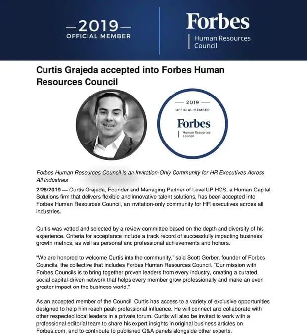 Topics:  human resources ,  talent acquisition   February 28, 2019 at 6:10 PM