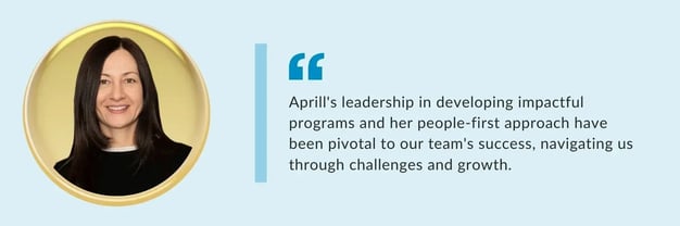 LevelUP - 2023 Employee Award Winners - Aprill DeSimone