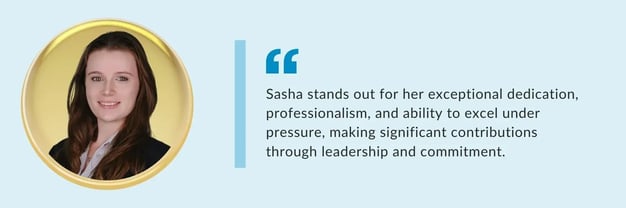 LevelUP - 2023 Employee Award Winners - Sasha McGhee