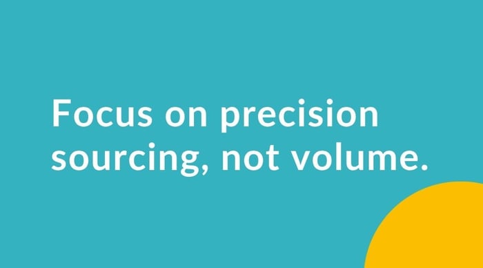Targeted sourcing and high-quality talent pipelines improving hiring outcomes in technology recruitment