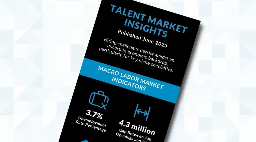 Talent Market Insights: June 2023 Infographic